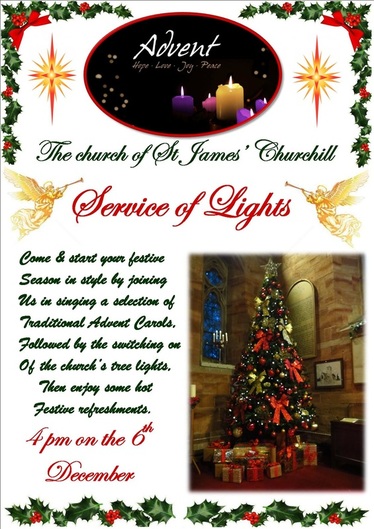 Service of Lights 2015 poster